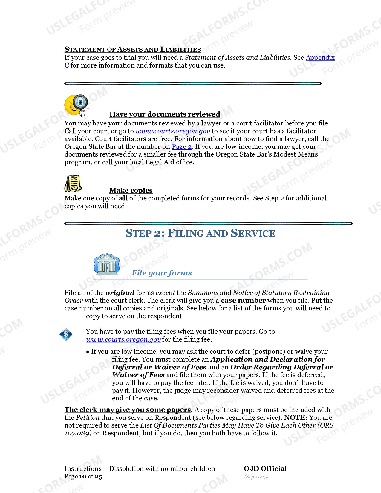 Preview Instructions