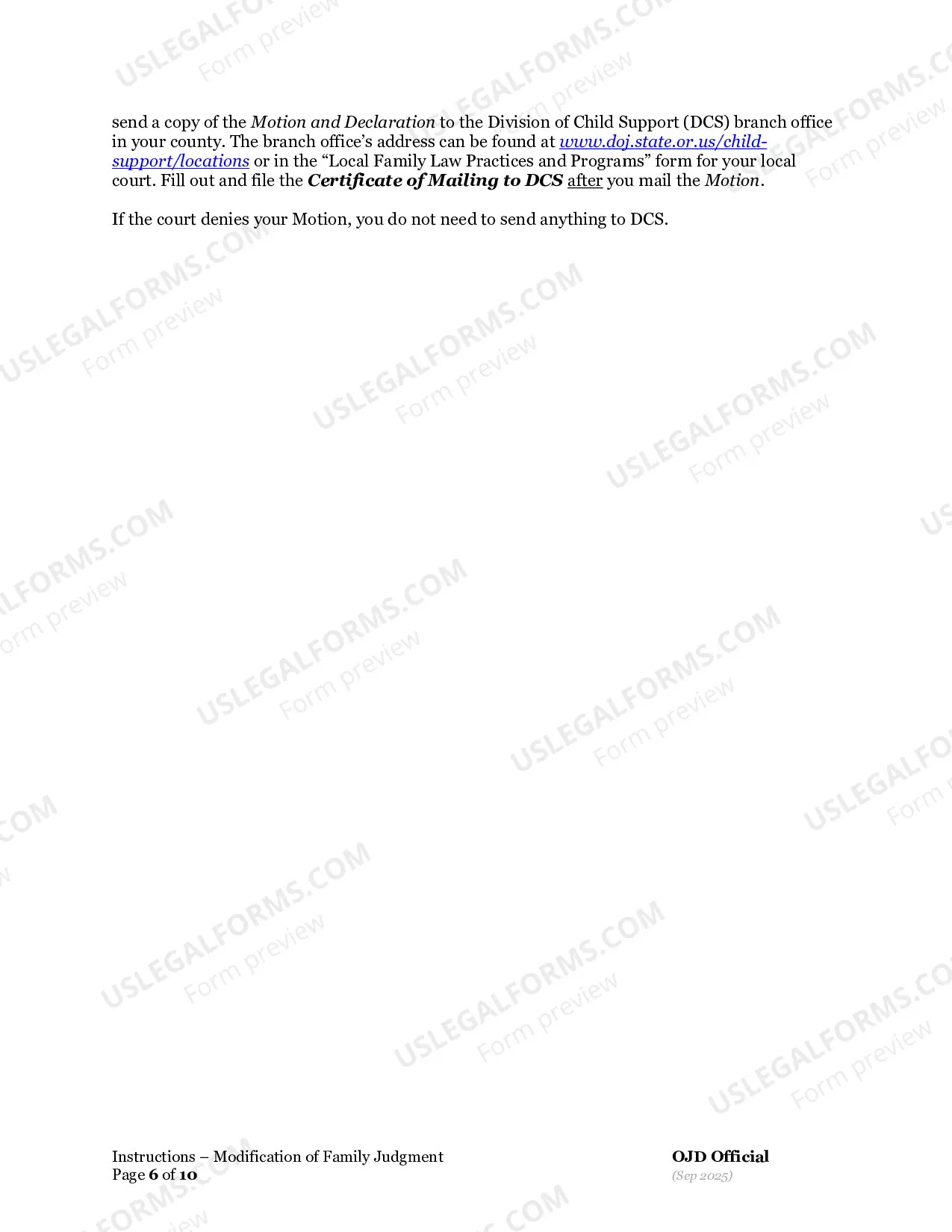 Preview Instructions