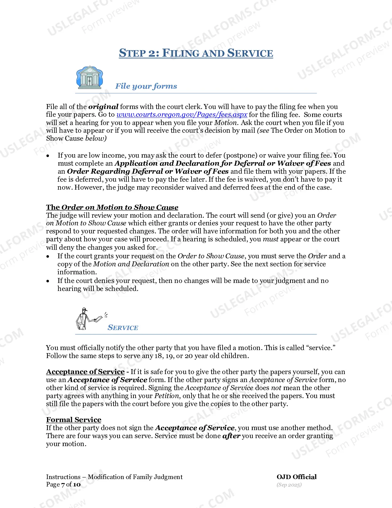 Preview Instructions