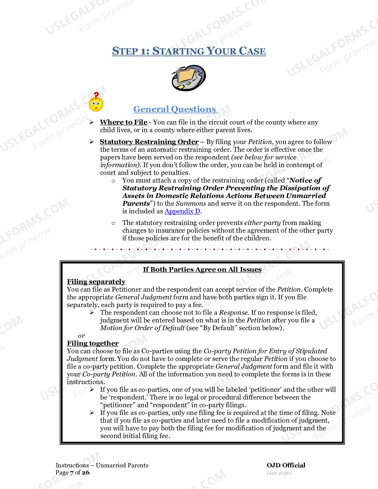 Preview Petitioners Declaration In Support of Motion For Order Of Default And Judgment (3AB)