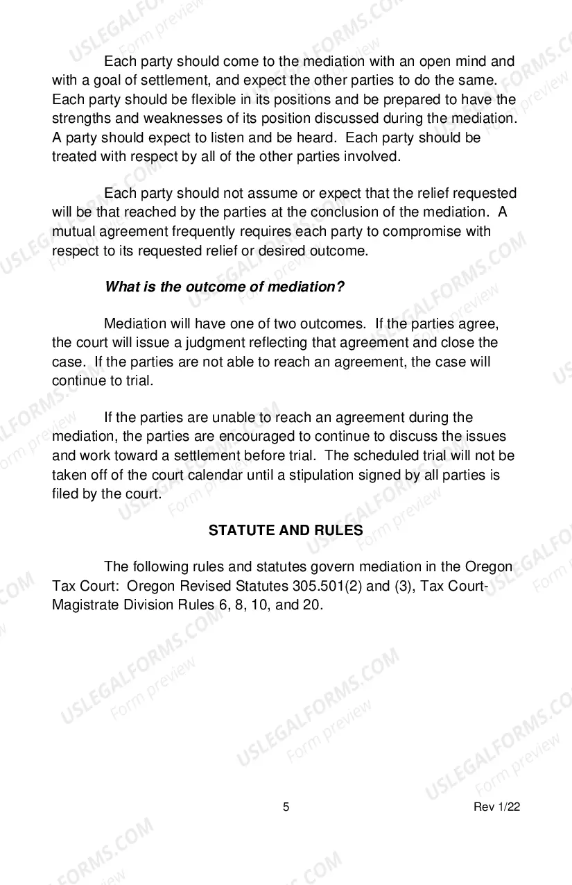 Preview Magistrate Division Mediation Handbook