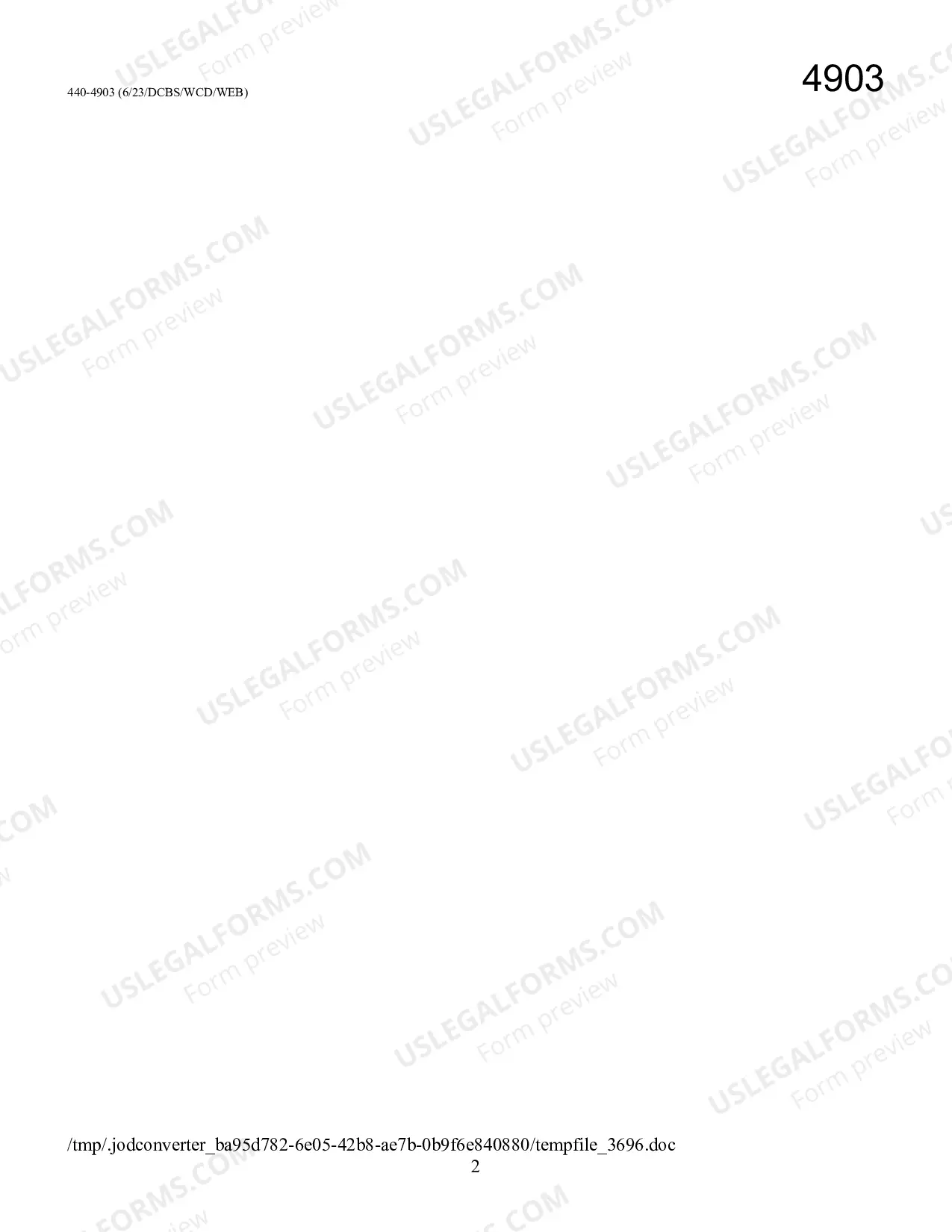 Preview Preferred Worker Job Offer Letter