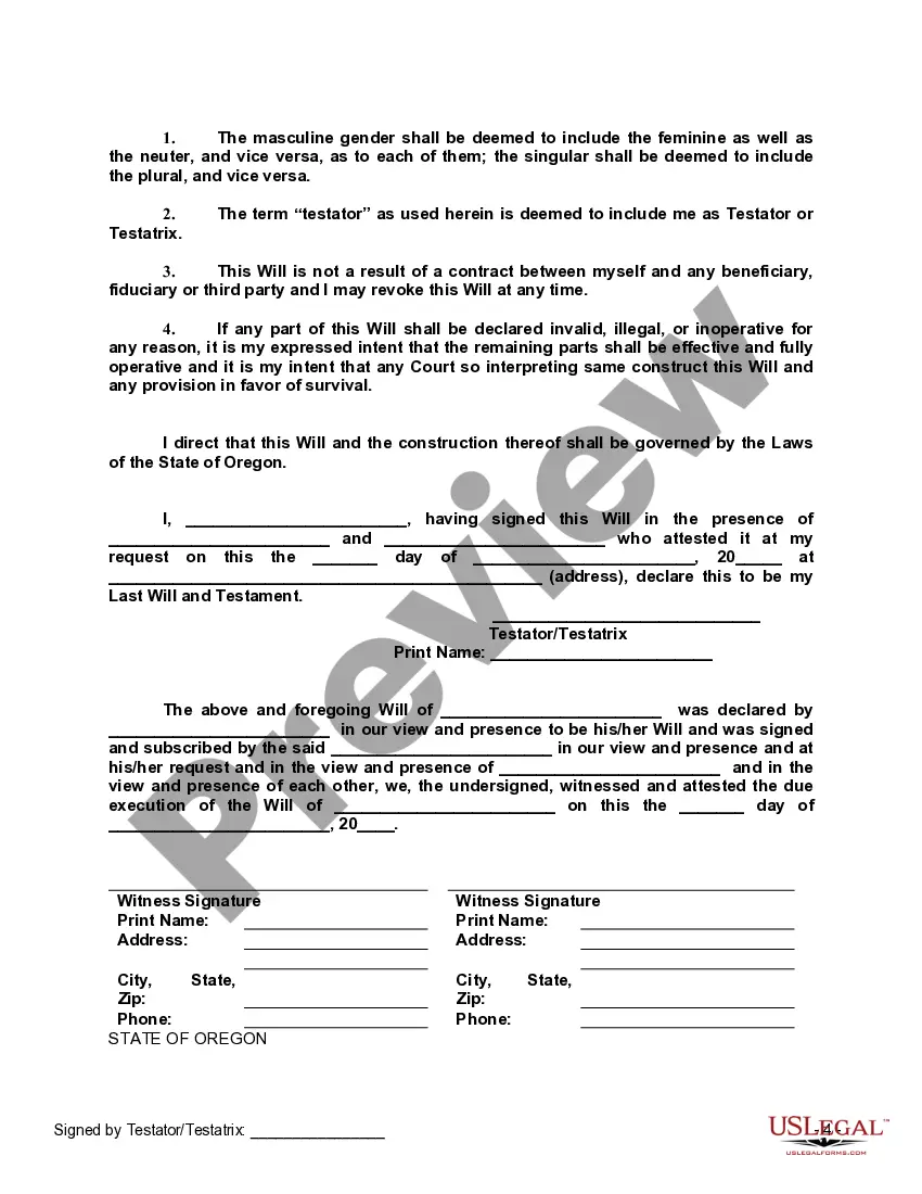 Get Last Will and Testament with All Property to Trust called a Pour Over Will Preview Last Will and Testament with All Property to Trust called a Pour Over Will