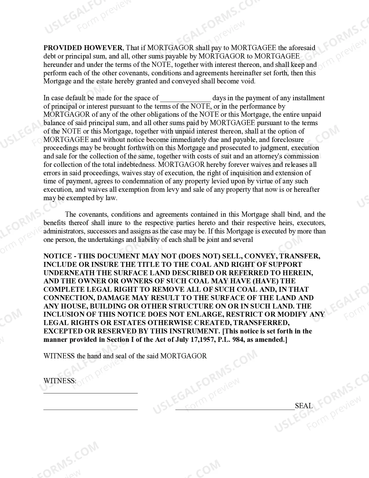 Preview Mortgage - Short