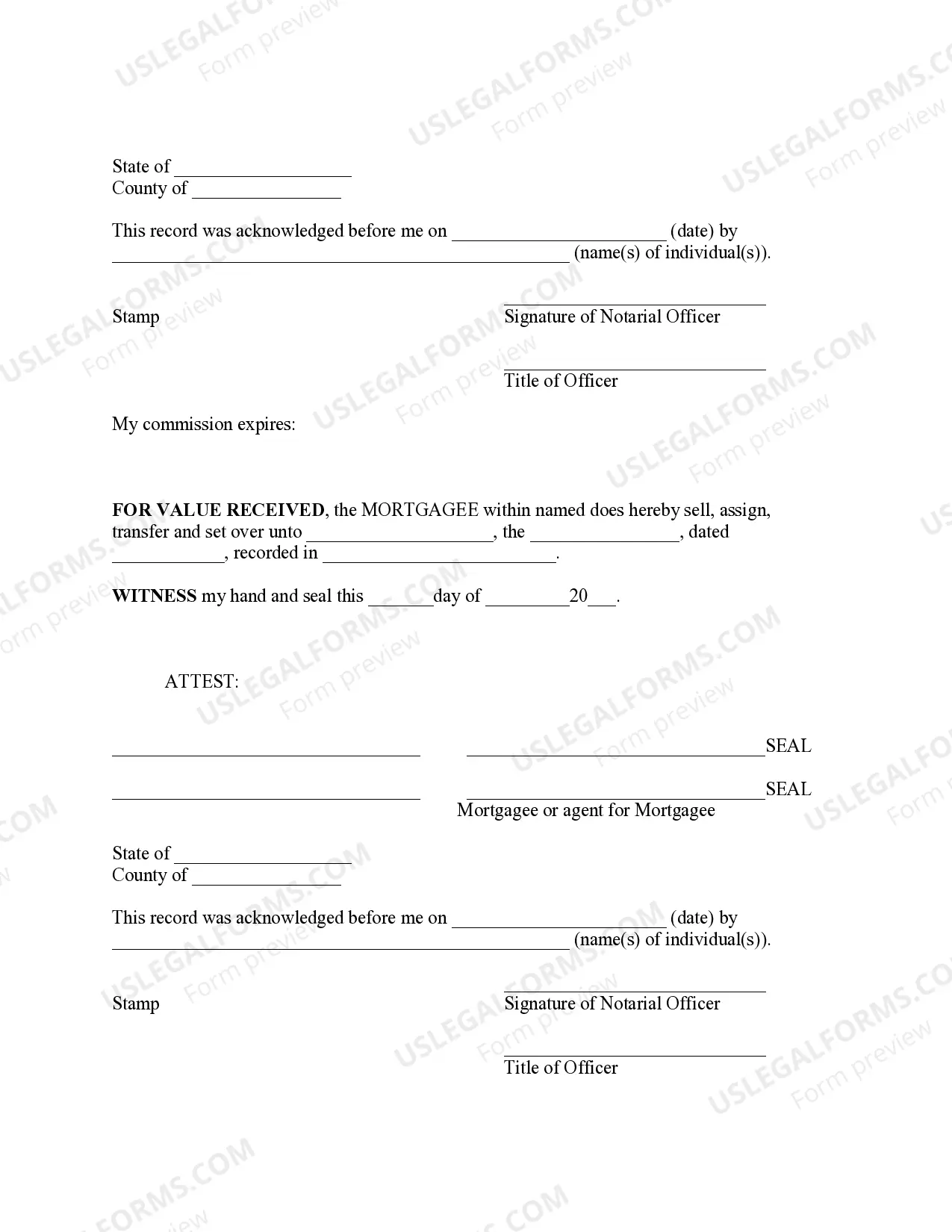 Preview Mortgage - Short