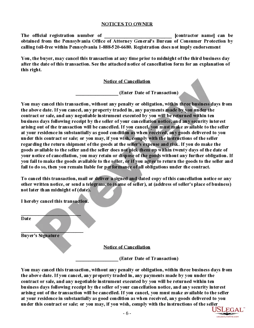 Preview Painting Contract for Contractor