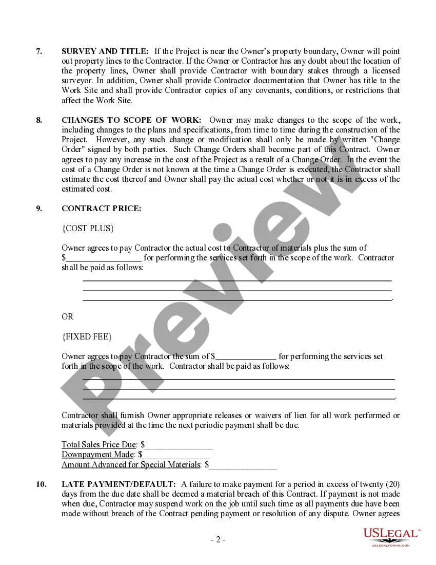Get Fencing Contract for Contractor Preview Fencing Contract for Contractor