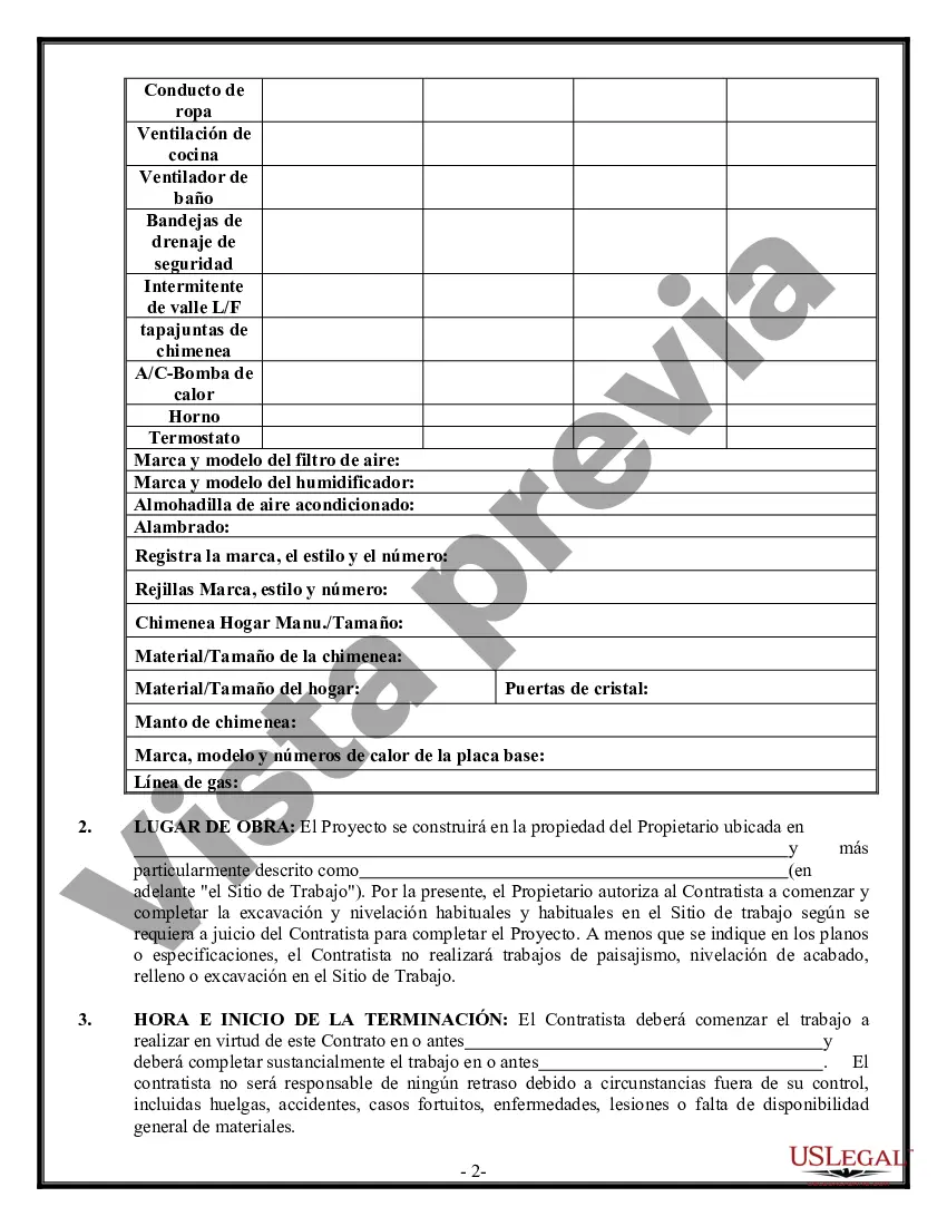 Preview Contrato HVAC para contratista