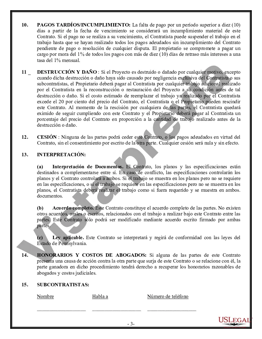 Preview Contrato Comercial para Contratista