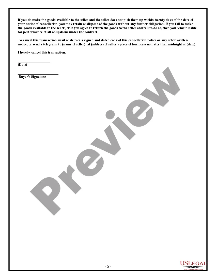 Preview Commercial Contract for Contractor