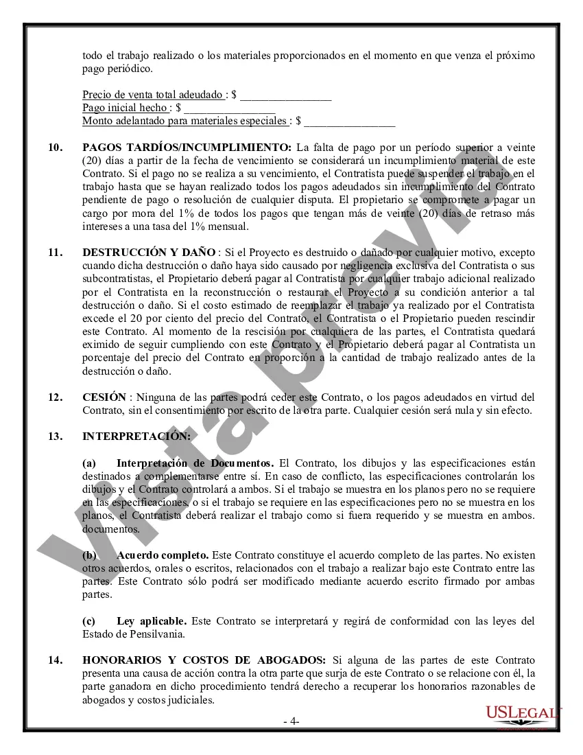 Preview Contrato de Renovación para Contratista