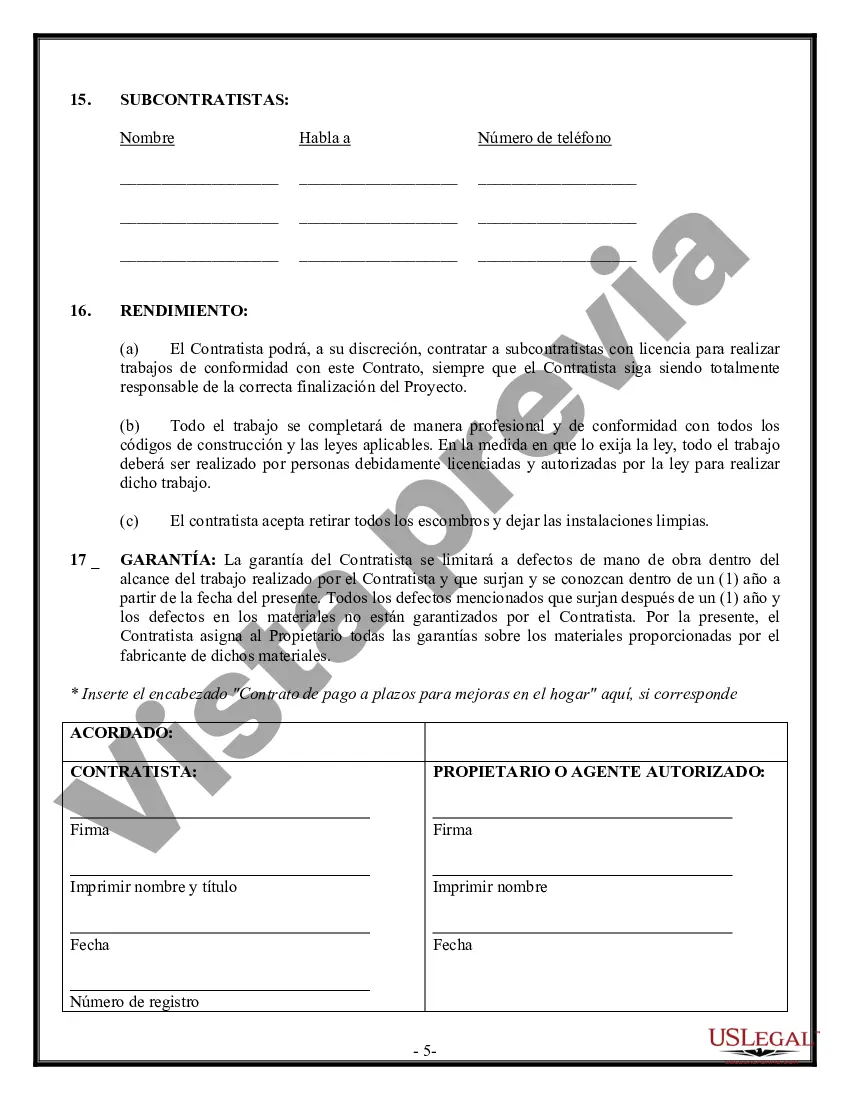 Preview Contrato de Renovación para Contratista