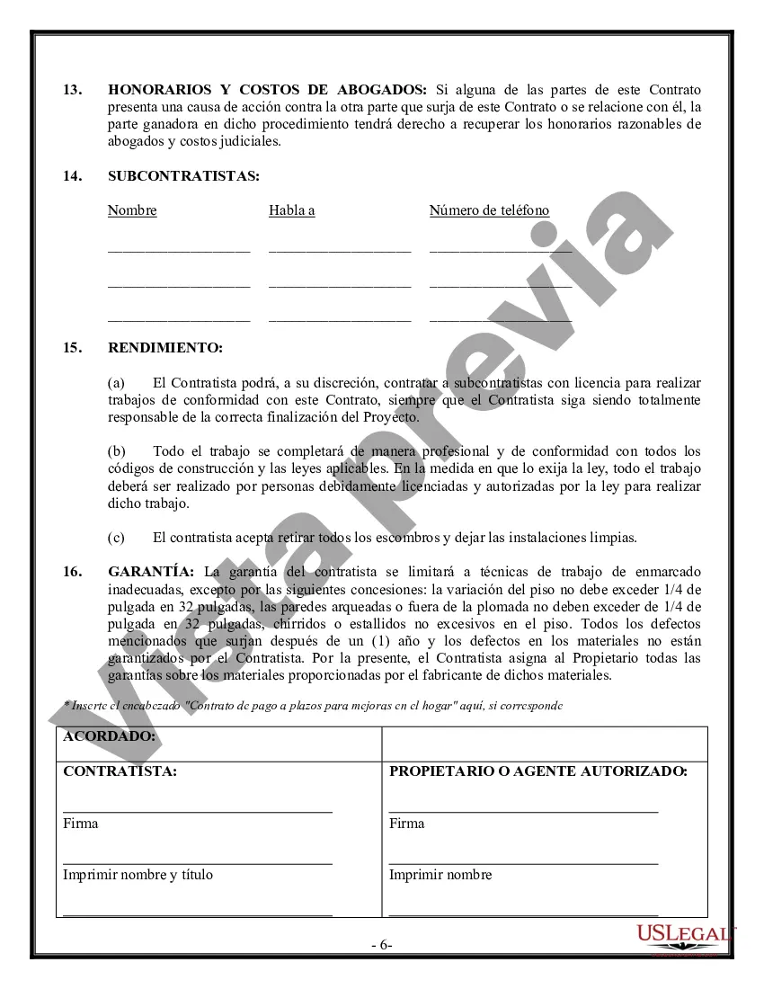 Preview Contrato marco para contratista
