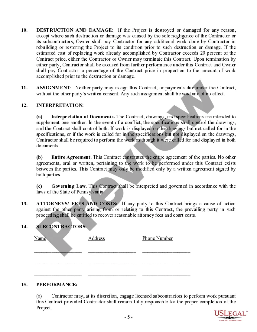 Preview Framing Contract for Contractor