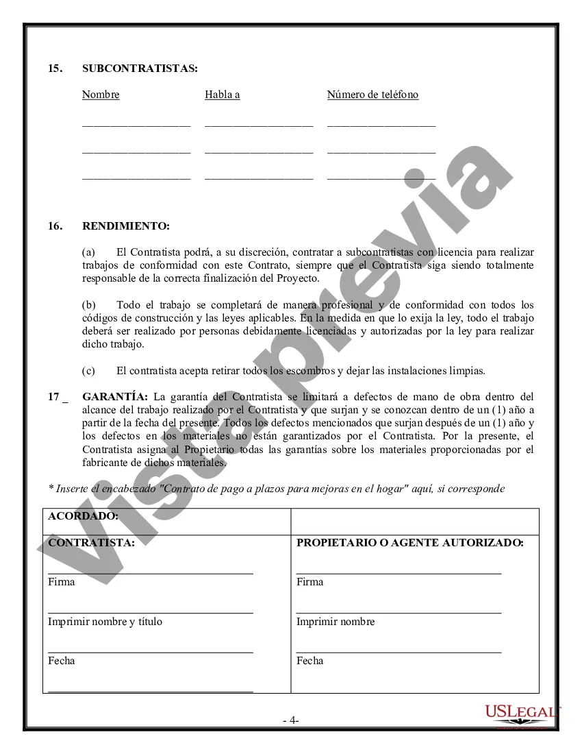 Preview Contrato de trabajo en el sitio para el contratista