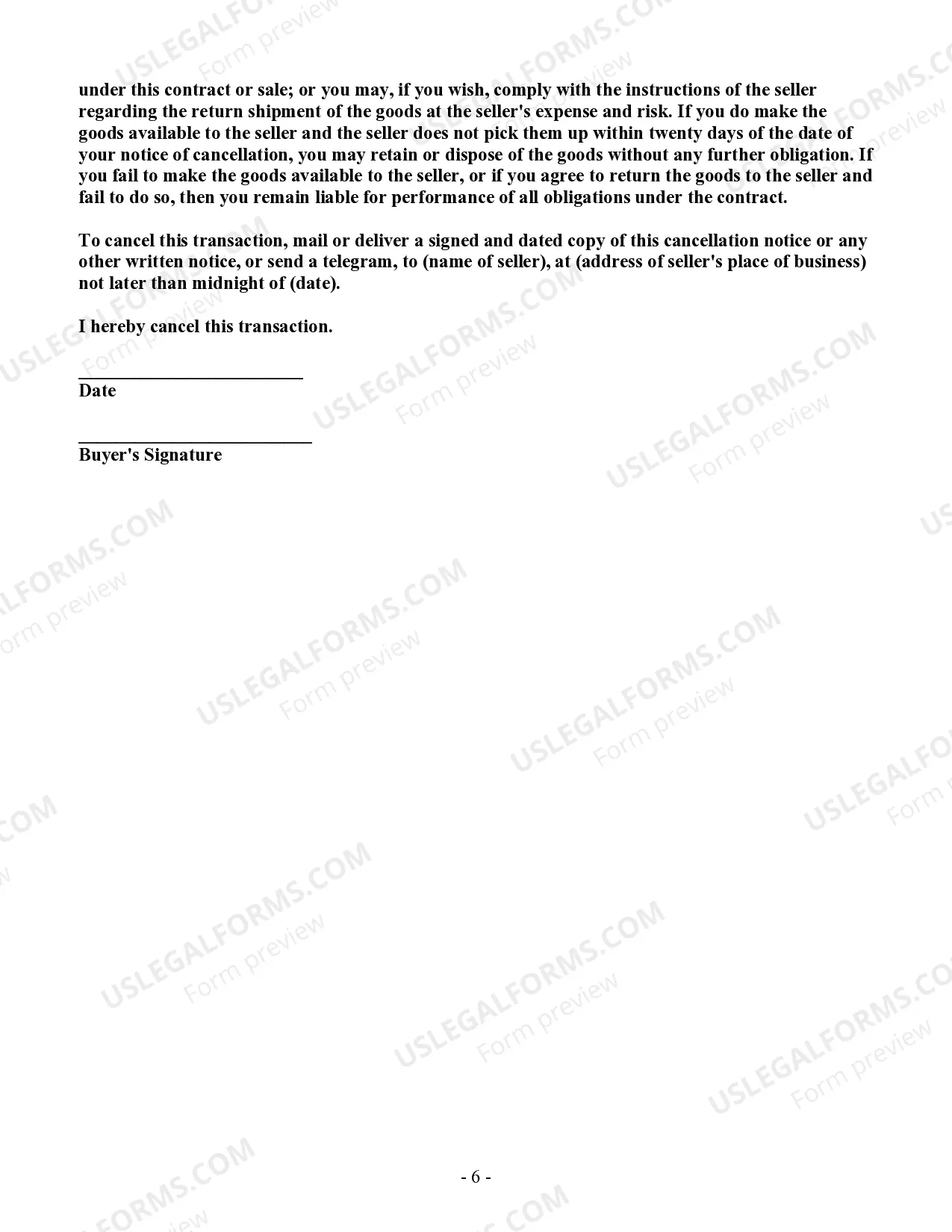 Preview Drainage Contract for Contractor