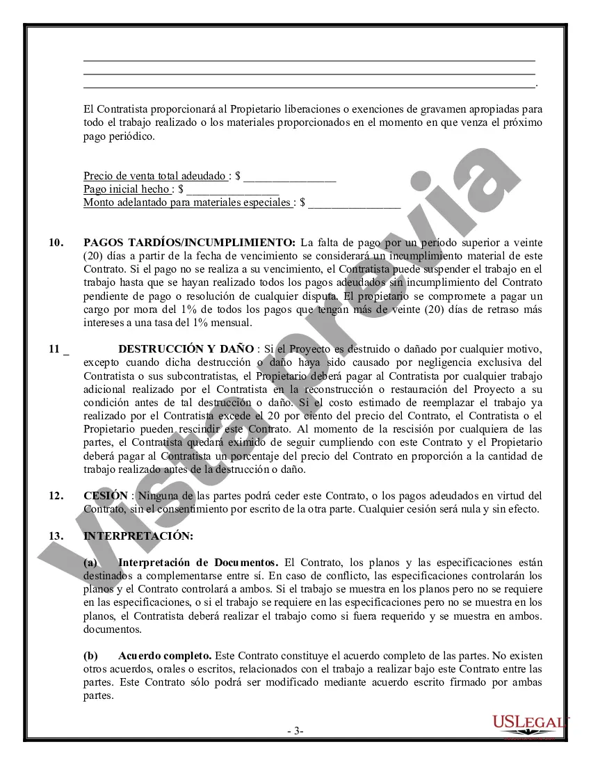 Preview Contrato de albañil para contratista