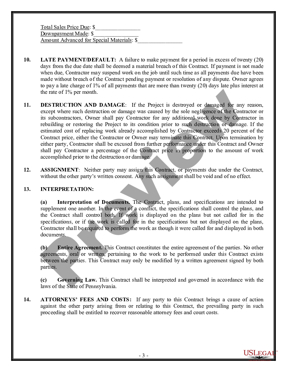 page 2 Brick Mason Contract for Contractor preview