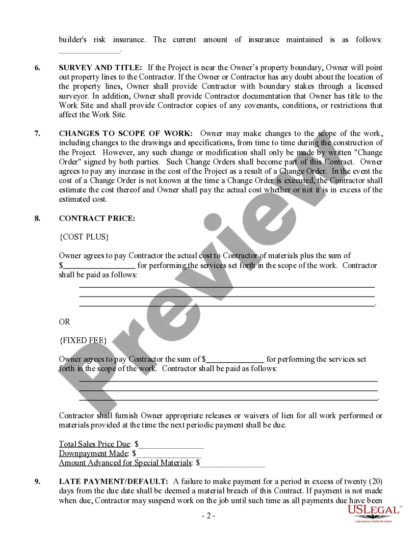 Get Roofing Contract for Contractor Preview Roofing Contract for Contractor