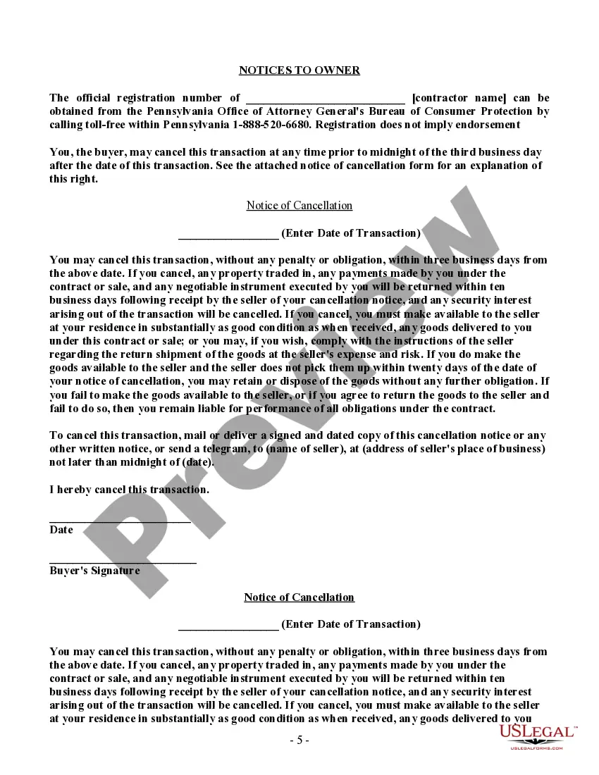 Get Roofing Contract for Contractor Preview Roofing Contract for Contractor