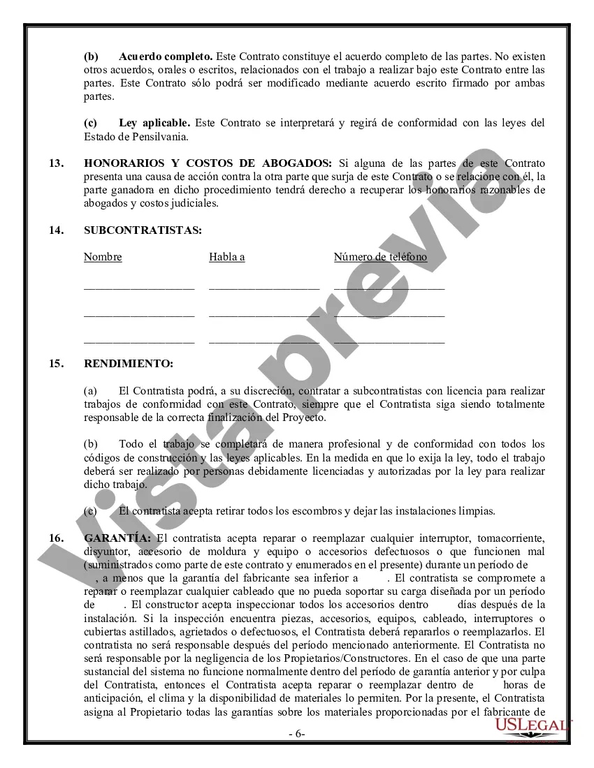 Preview Contrato Eléctrico para Contratista