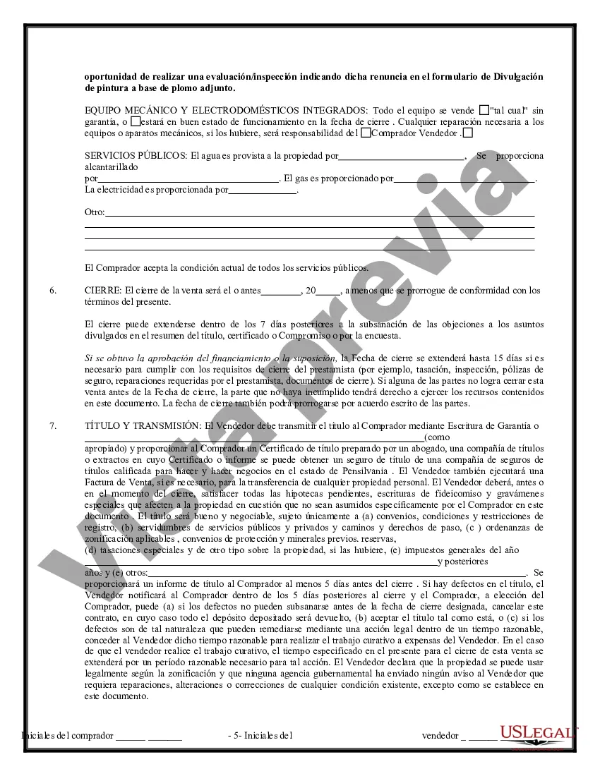 Preview Contrato de Compraventa de Bienes Inmuebles sin Corredor para Acuerdo de Venta de Casa Residencial