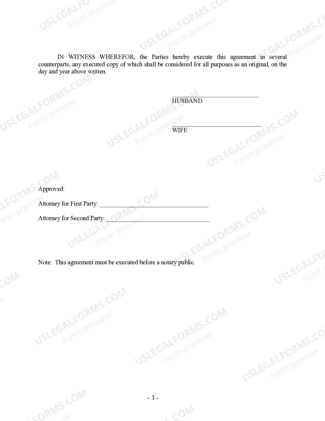 Preview Amendment to Prenuptial or Premarital Agreement