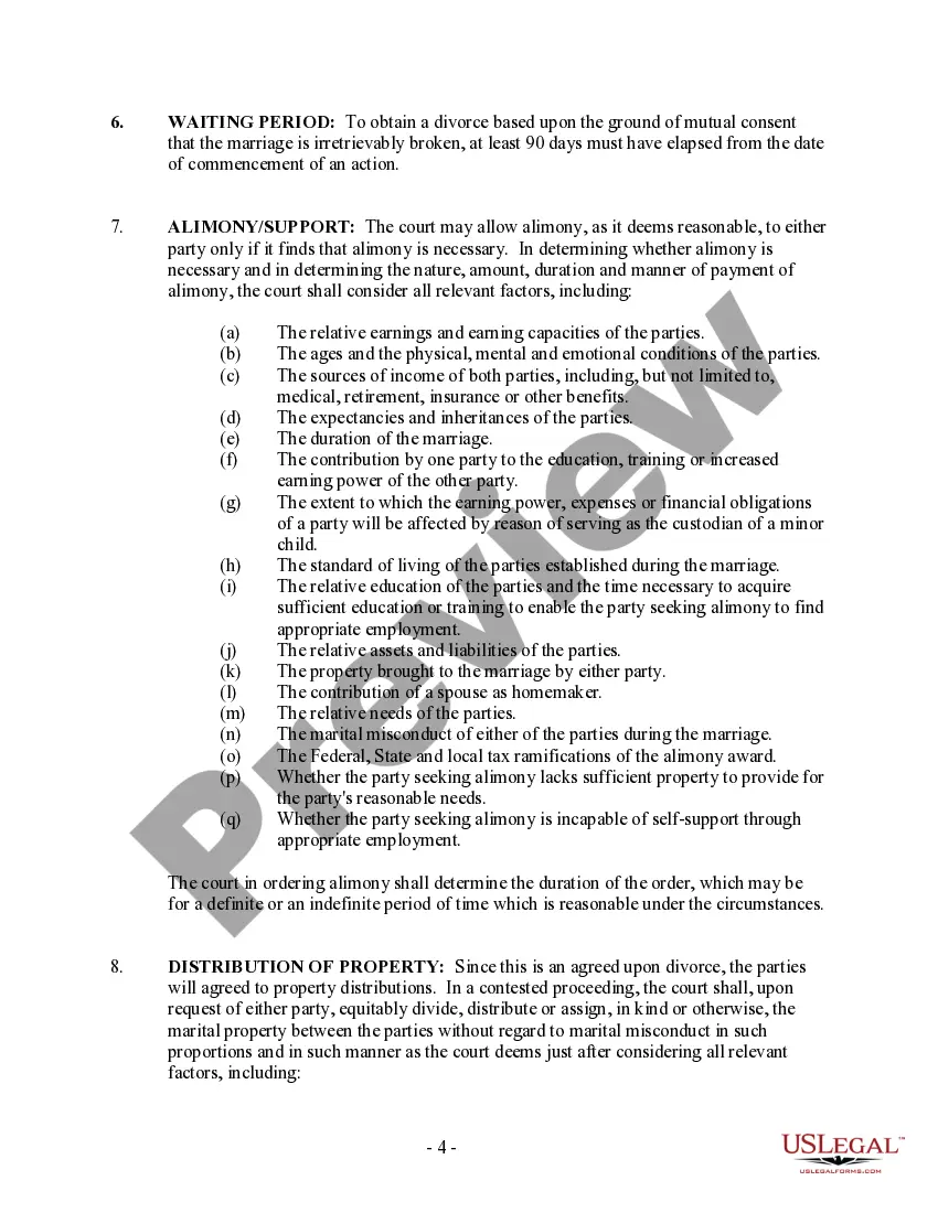 Get Pennsylvania No-Fault Agreed Uncontested Divorce Package for Dissolution of Marriage for people with Minor Children Preview Pennsylvania No-Fault Agreed Uncontested Divorce Package for Dissolution of Marriage for people with Minor Children