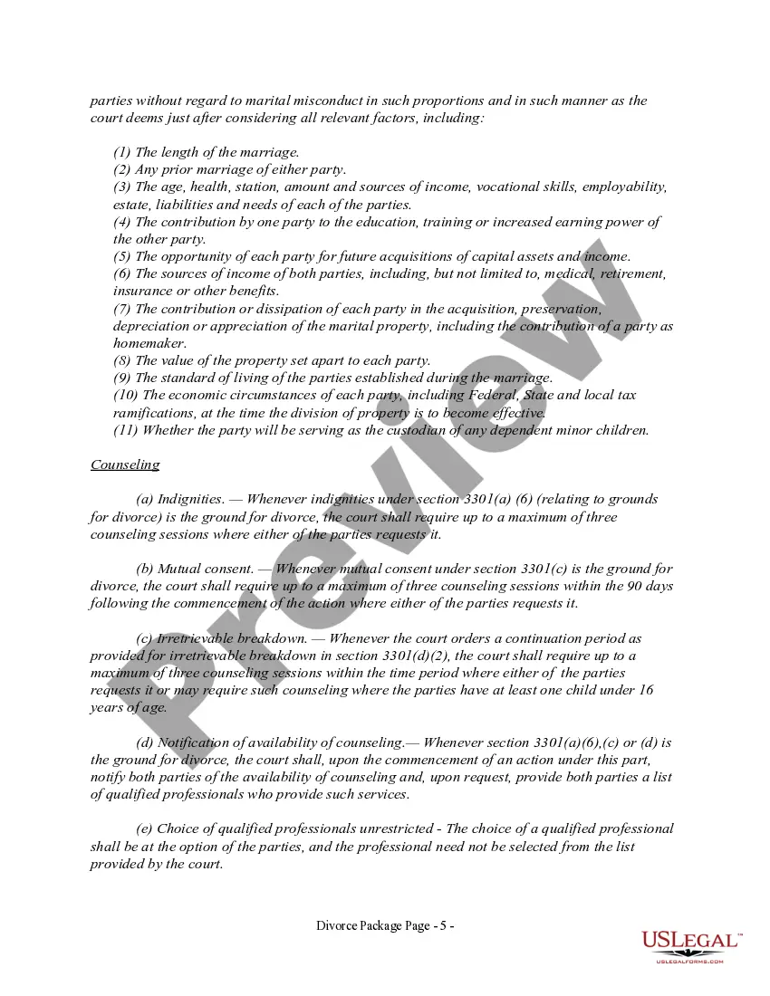Get Pennsylvania No-Fault Agreed Uncontested Divorce Package for Dissolution of Marriage for Persons with No Children with or without Property and Debts Preview Pennsylvania No-Fault Agreed Uncontested Divorce Package for Dissolution of Marriage for Persons with No Children with or without Property and Debts