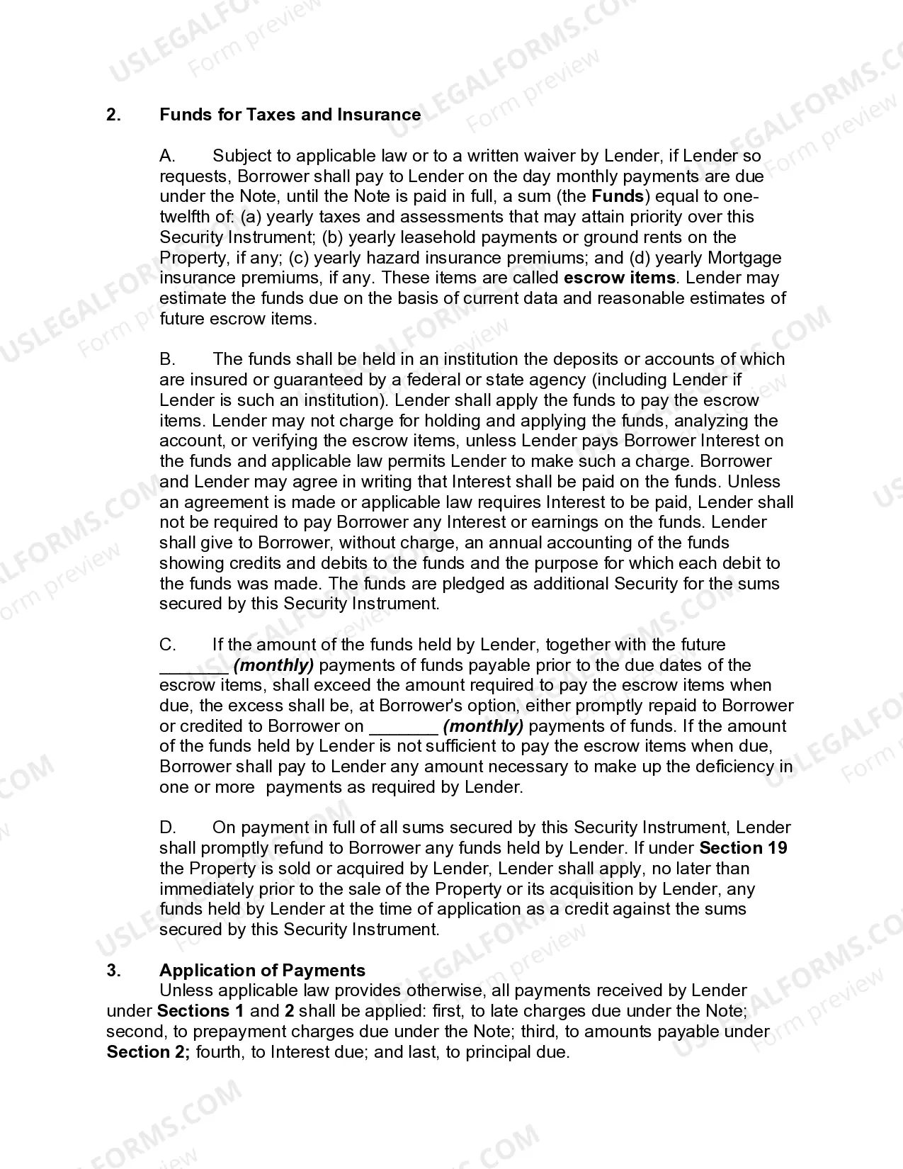 Preview Pennsylvania Mortgage on Pre-Existing and New Indebtedness