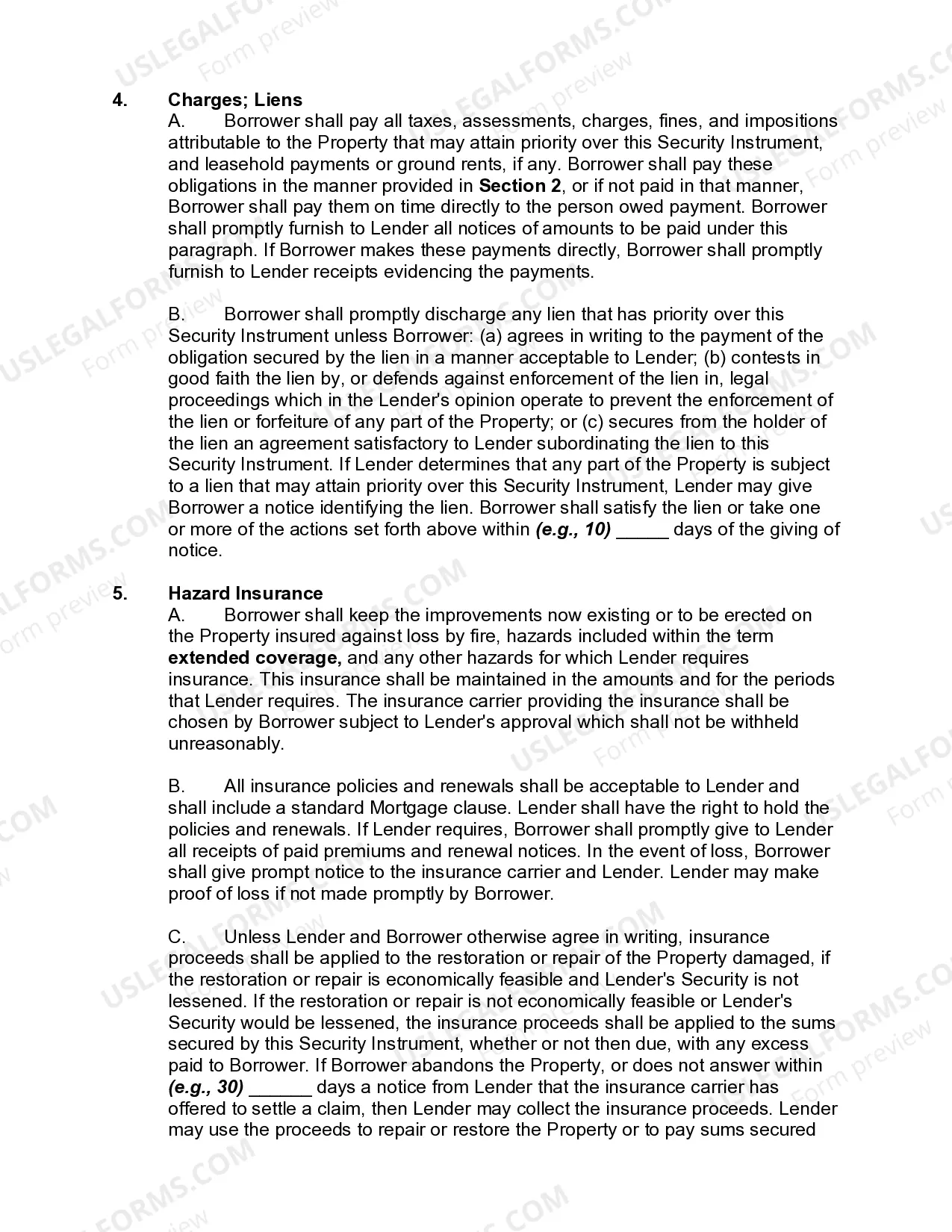 Preview Pennsylvania Mortgage on Pre-Existing and New Indebtedness