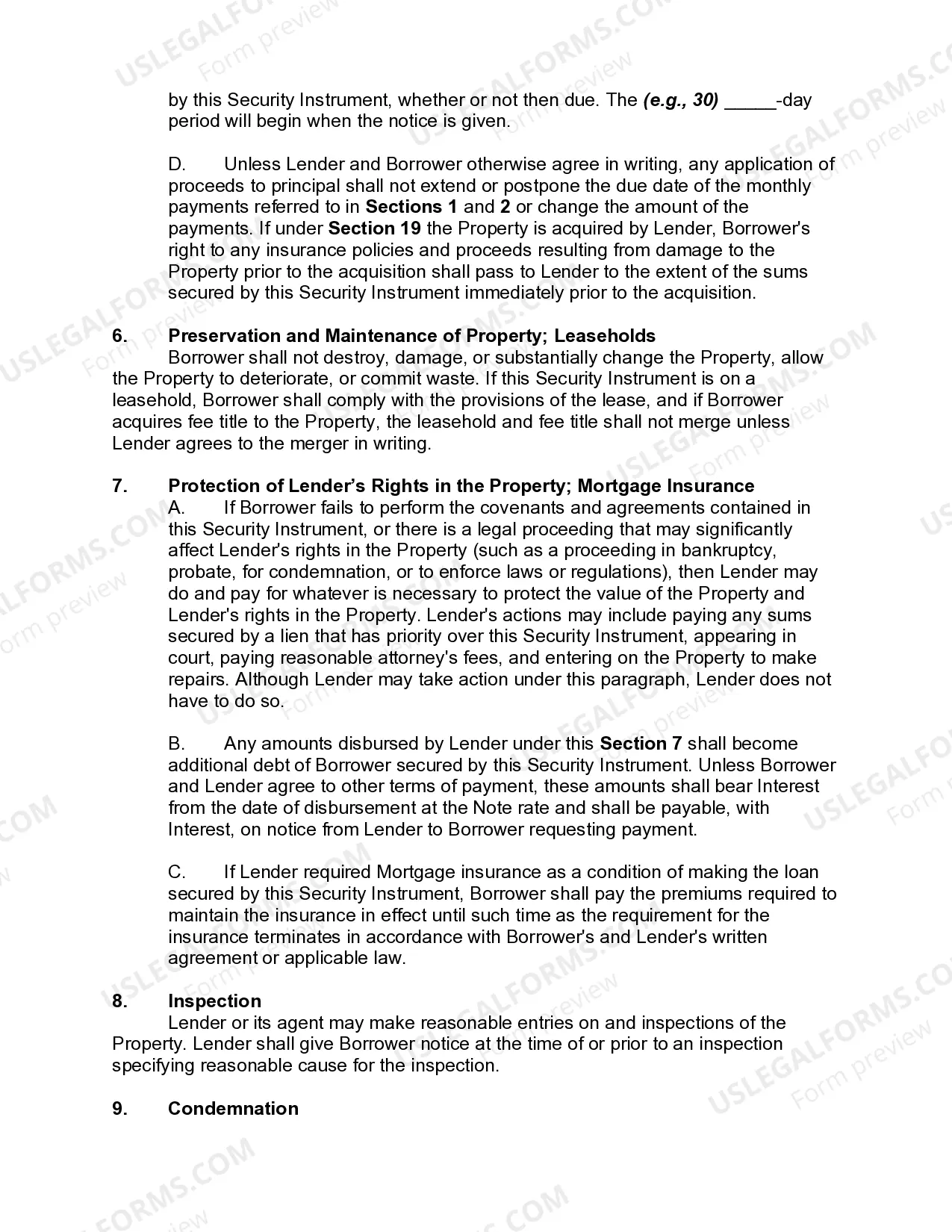 Preview Pennsylvania Mortgage on Pre-Existing and New Indebtedness