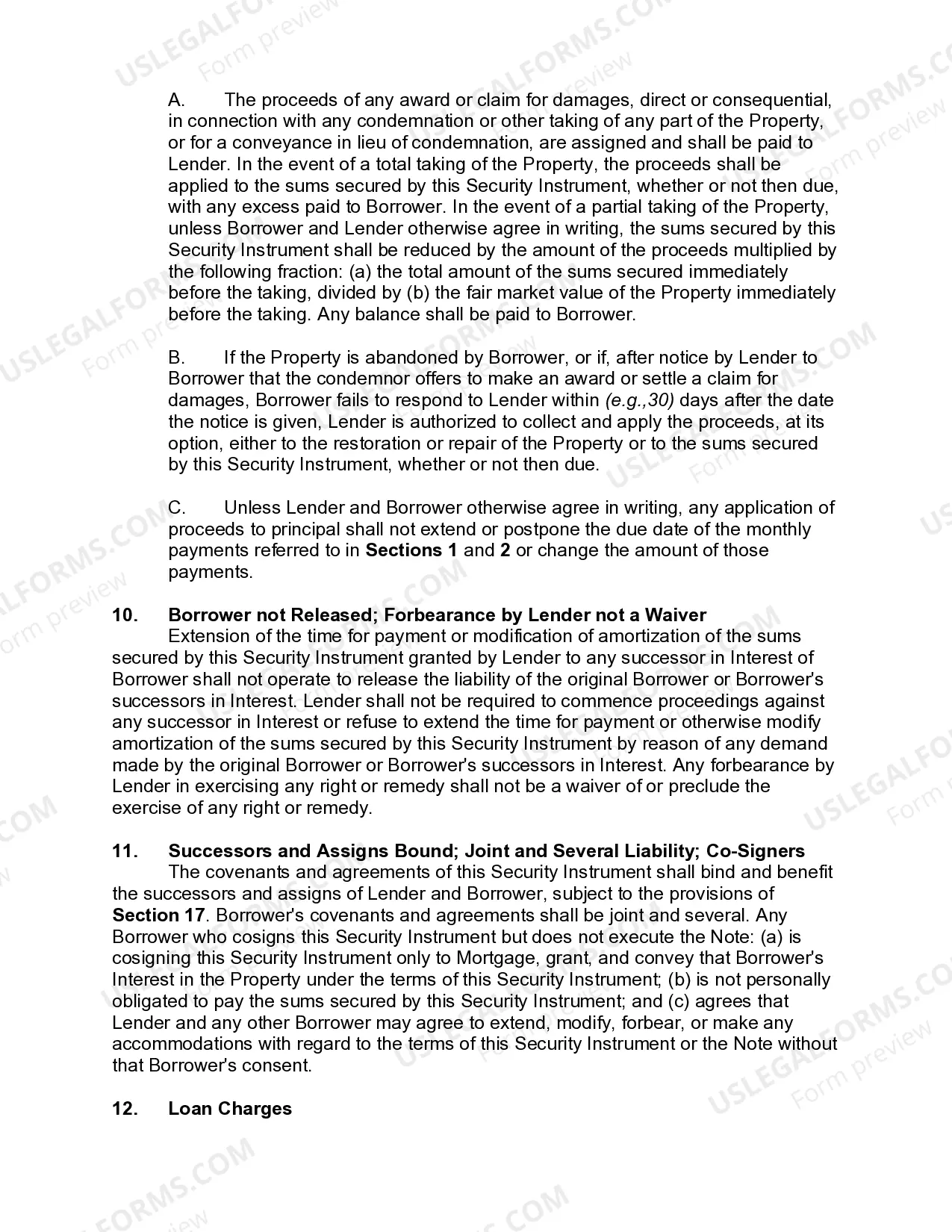 Preview Pennsylvania Mortgage on Pre-Existing and New Indebtedness