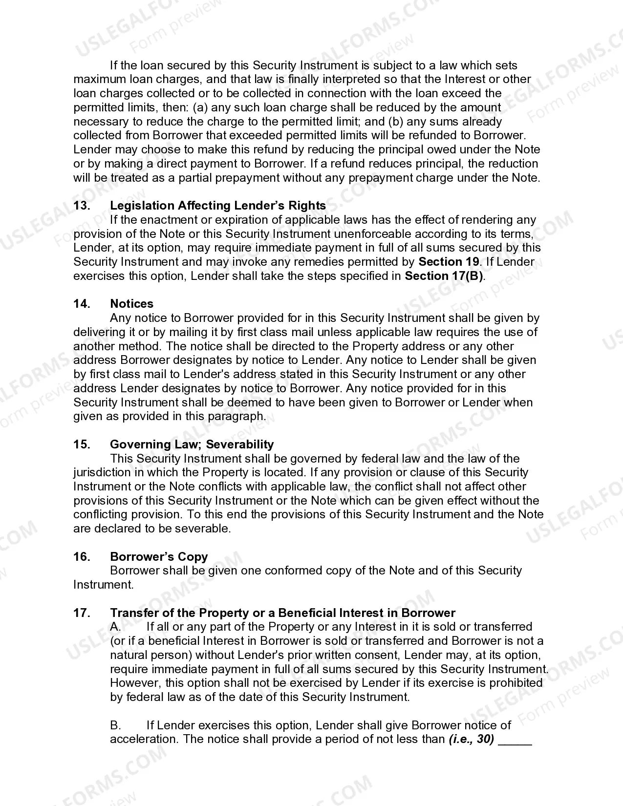 Preview Pennsylvania Mortgage on Pre-Existing and New Indebtedness