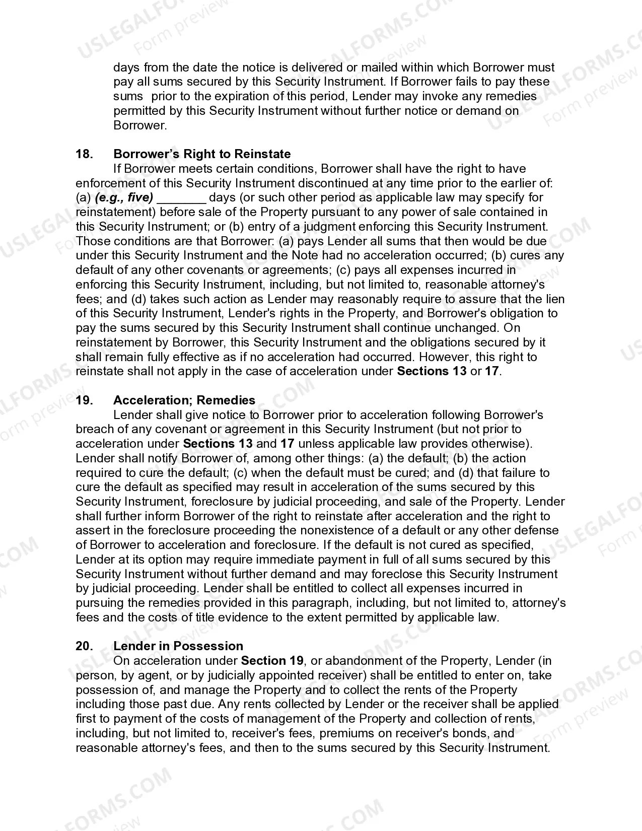 Preview Pennsylvania Mortgage on Pre-Existing and New Indebtedness