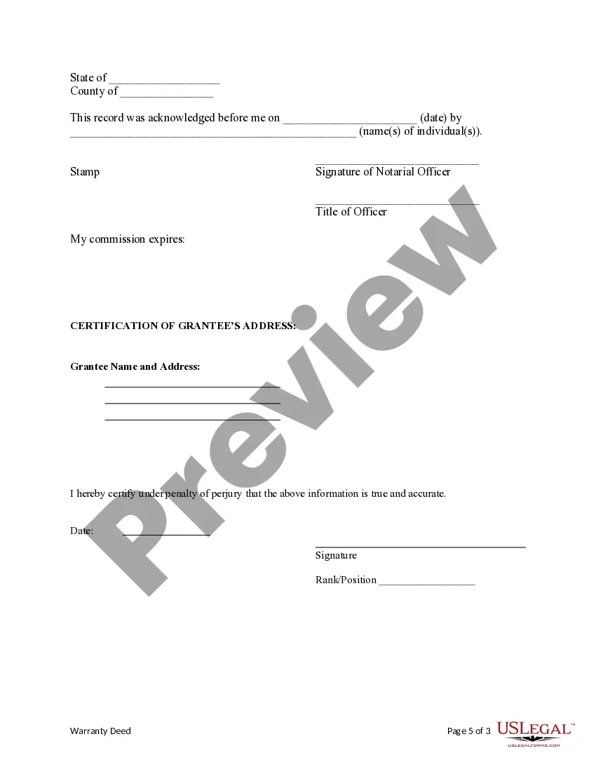 Get Warranty Deed from two Individuals to Corporation Preview Warranty Deed from two Individuals to Corporation