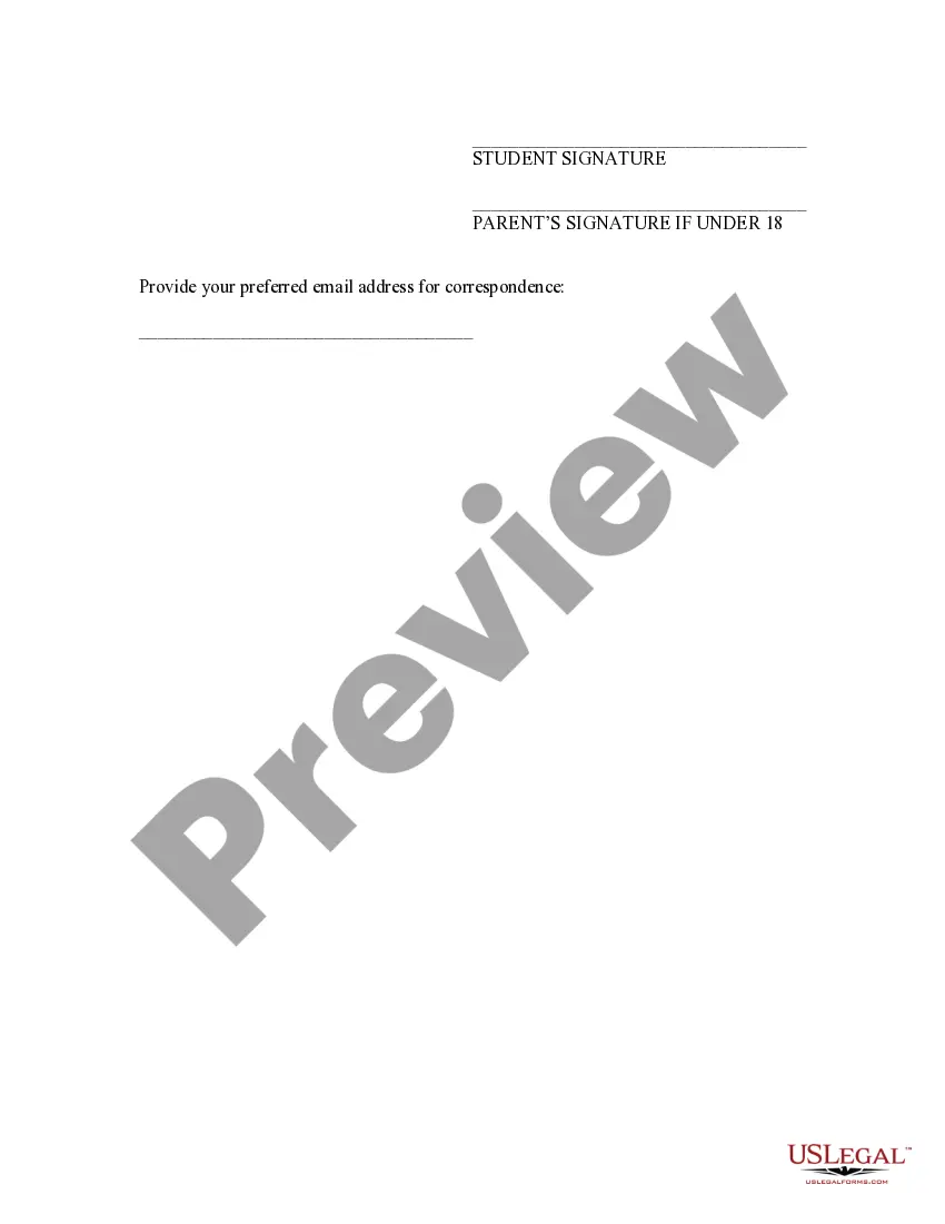 Preview Release, Waiver and Agreement for Karate Lessons - Pennsylvania