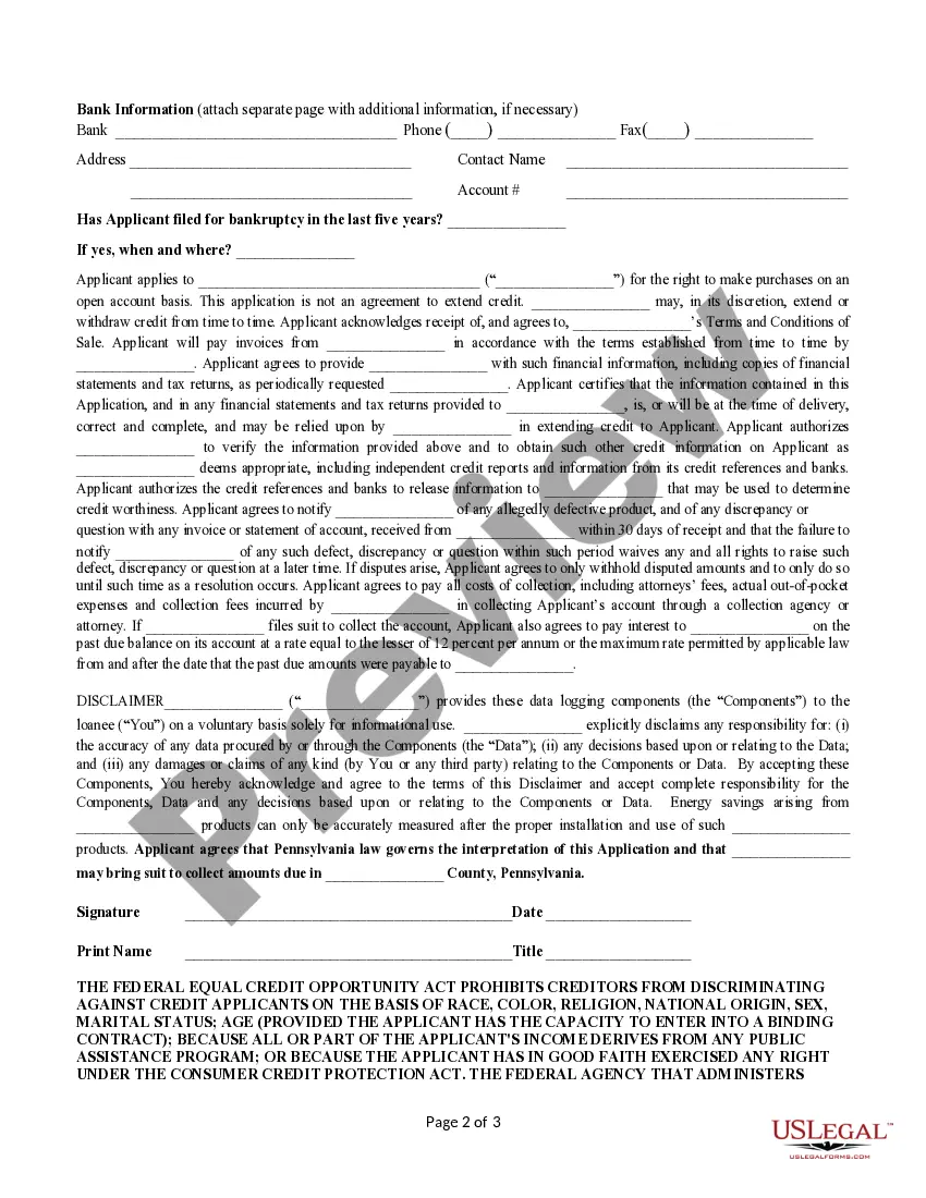 Preview Datalogger Agreement Form