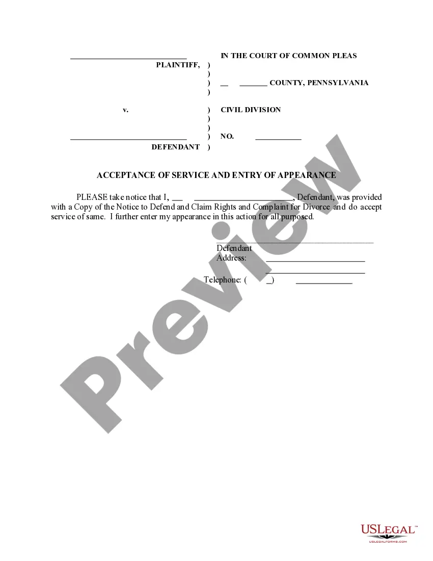 Preview Certificate of Service