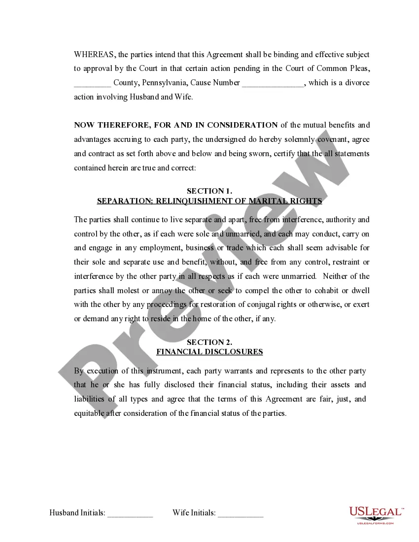 Get Marital Domestic Separation and Property Settlement Agreement Adult Children Parties May have Joint Property or Debts where Divorce Action Filed Preview Marital Domestic Separation and Property Settlement Agreement Adult Children Parties May have Joint Property or Debts where Divorce Action Filed