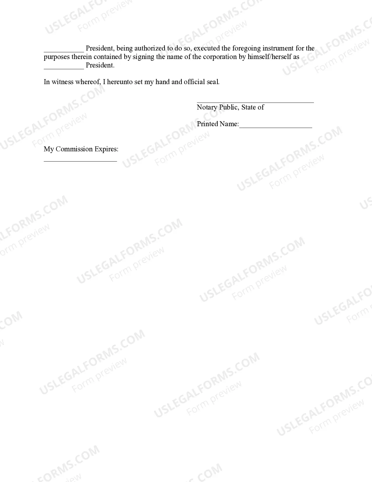 Preview Pennsylvania Timber Sale Contract