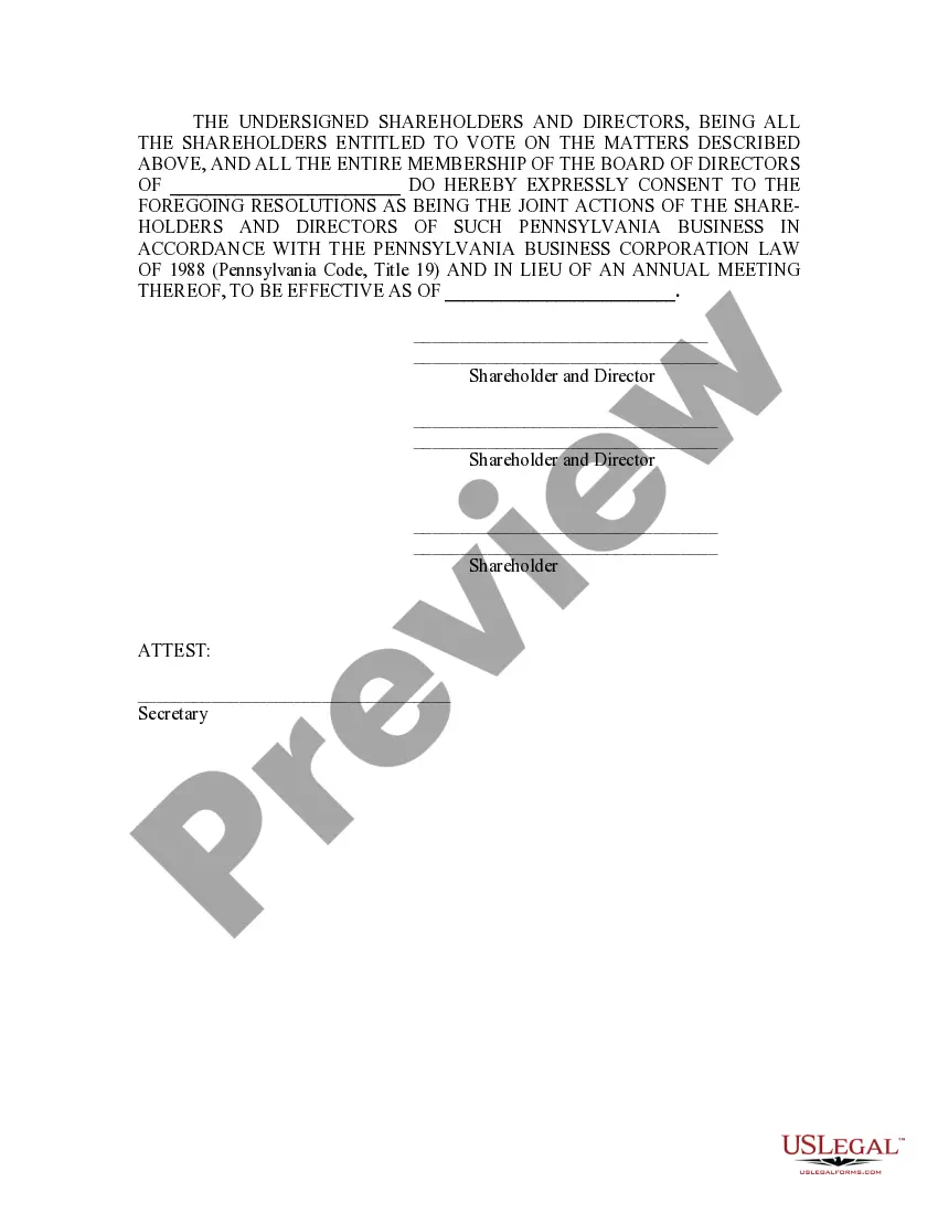 Preview Annual Minutes