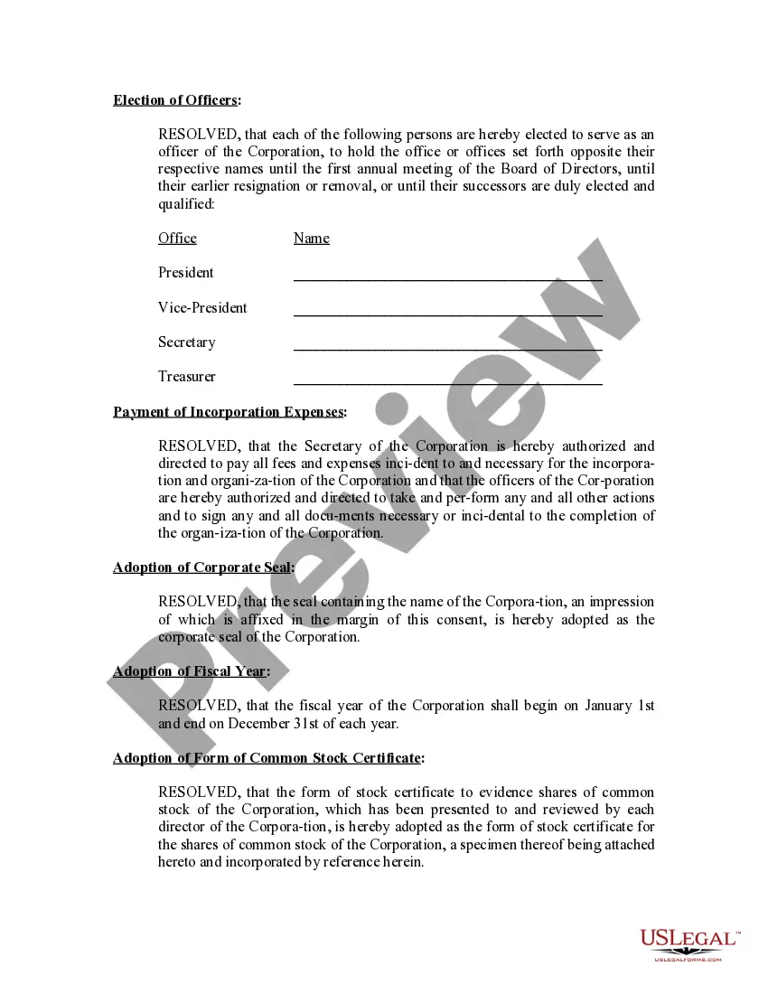 Preview Minutes for Organizational Meeting