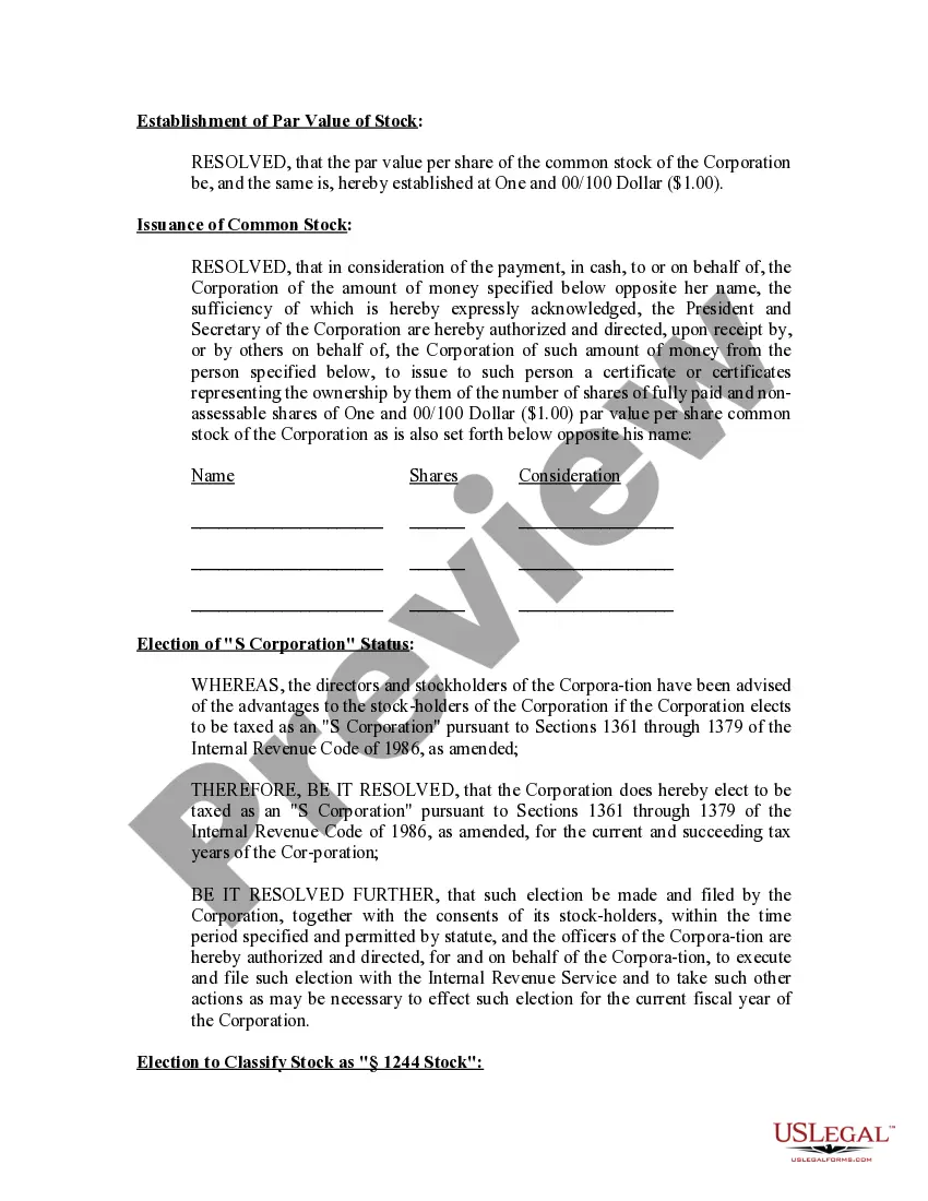 Preview Minutes for Organizational Meeting