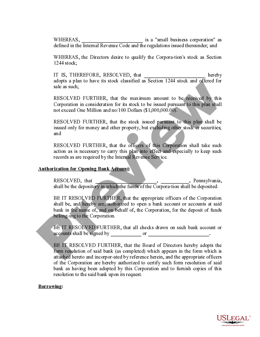 Preview Minutes for Organizational Meeting