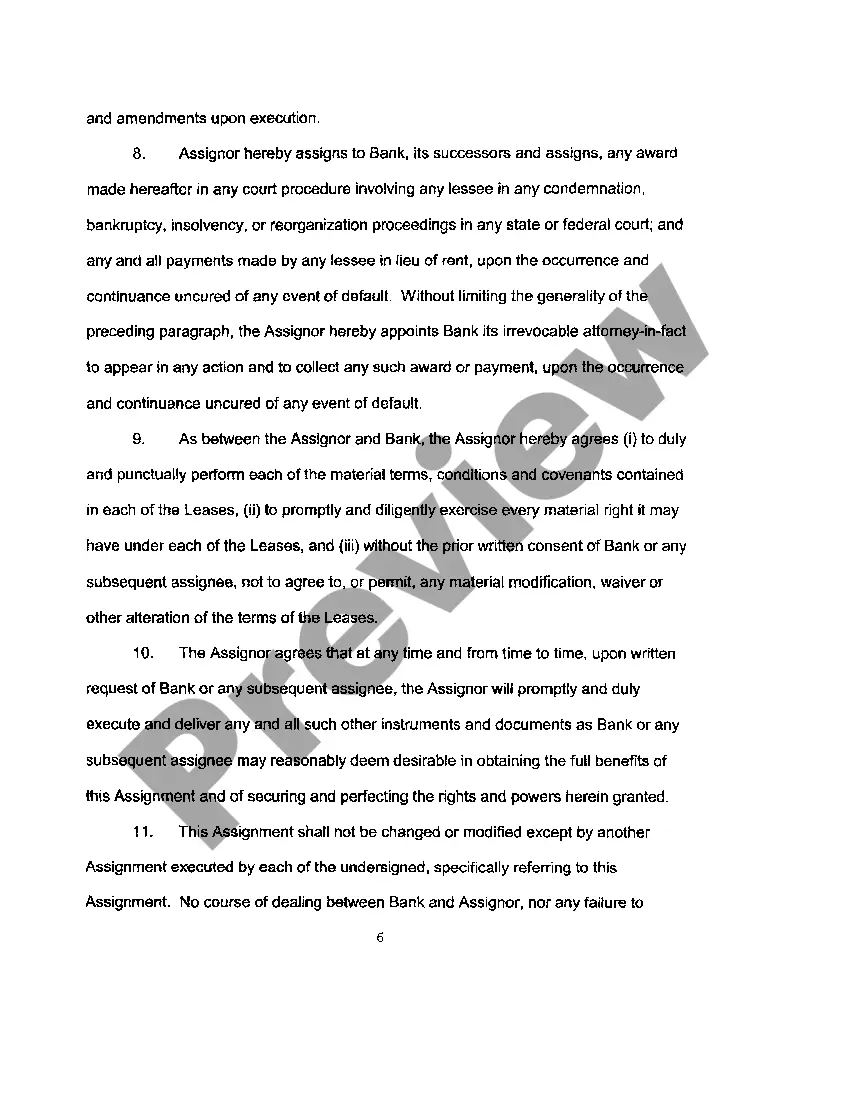 Get Absolute Assignment of Leases, Rents, Security Deposits and Other Proceeds Preview Absolute Assignment of Leases, Rents, Security Deposits and Other Proceeds