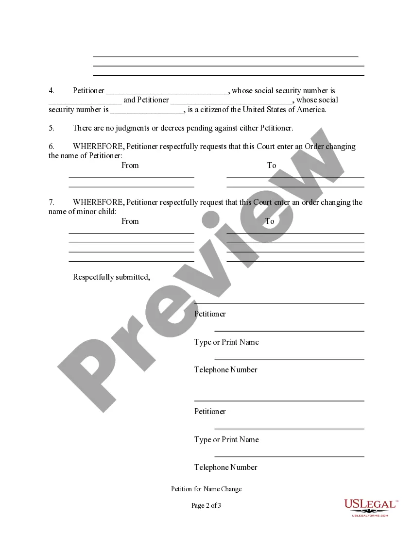 Get Verified Petition for Change of Name for Family Preview Verified Petition for Change of Name for Family