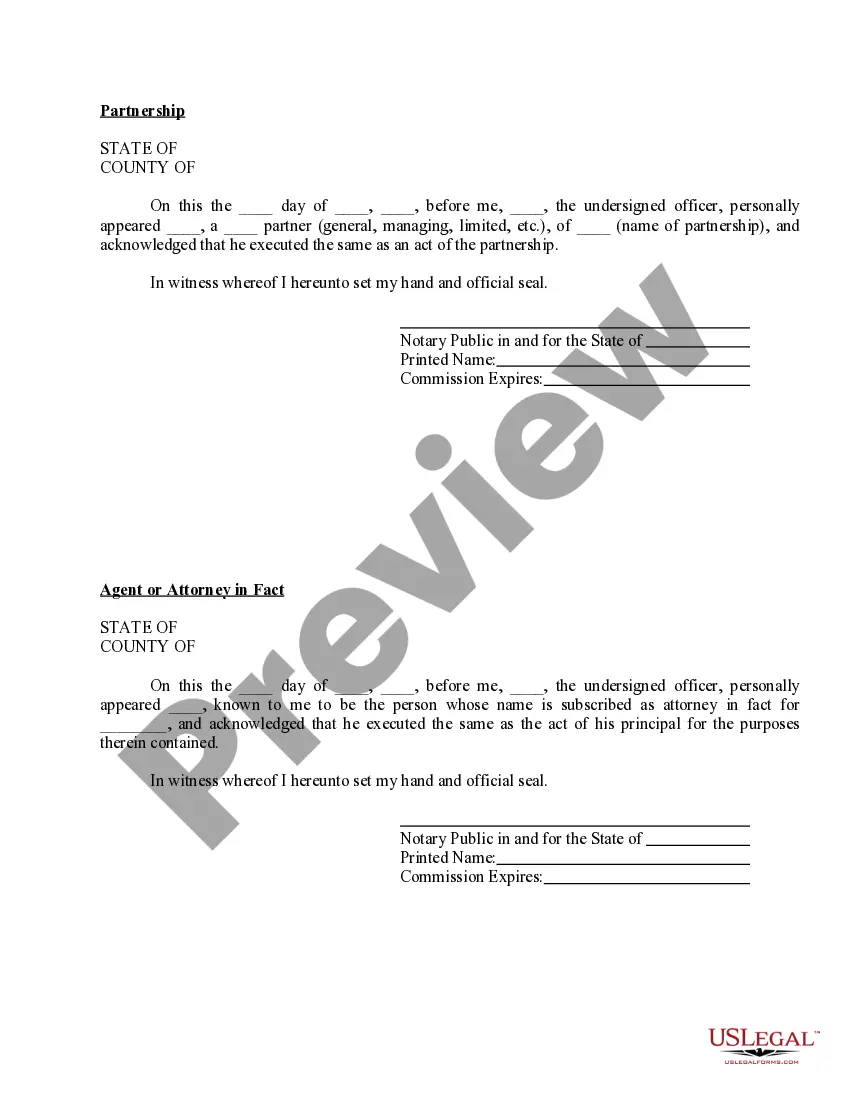 Preview Pennsylvania Oil and Gas Acknowledgment