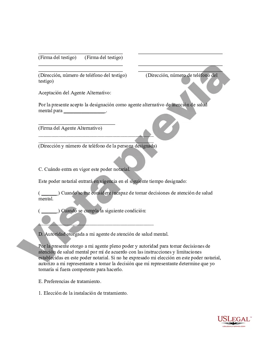 Preview Poder notarial para atención de salud mental
