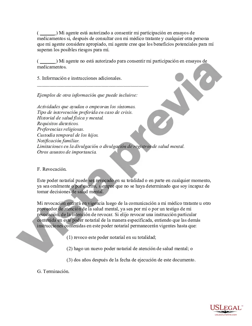 Preview Poder notarial para atención de salud mental